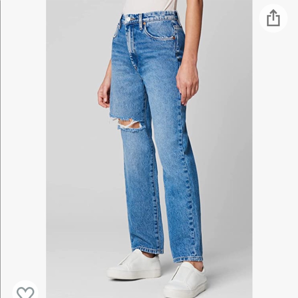 BlankNYC NWT high rise straight leg jeans!